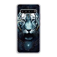 Darkness Tiger: Samsung Galaxy S10 5G Transparant Hoesje