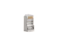 Lanberg PLS-5000 kabel-connector RJ-45 Roestvrijstaal, Transparant
