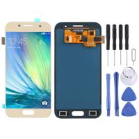 LCD het scherm en digitizer volledige assemblage (TFT materiaal) voor Melkweg a3 (2017) A320FL A320F A320F/DS A320y/DS A320y (goud)