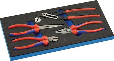Knipex Gereedschapsmodule | 4-delig 1/3-module | set tangen | Knipex tangenset | 1 stuk - S4000871292 - S4000871292
