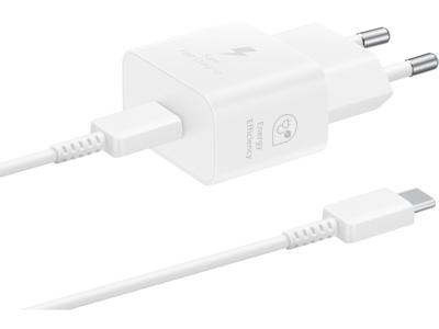 Samsung EP-T2510XWEGEU Samsung USB-C PD Wall Charger 25W + USB-C Cable White
