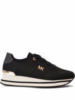 Michael Michael Kors baskets Monique à plateforme - Noir