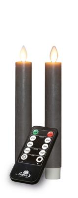 Dinerkaars-USB wax 18 cm taupe - Annas collection