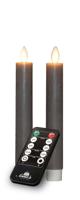 Dinerkaars-USB wax 18 cm taupe - Annas collection