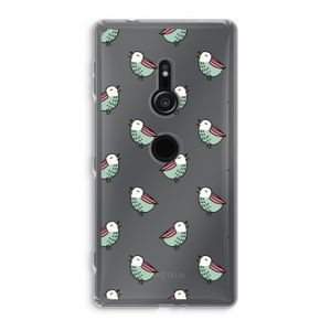 Vogeltjes: Sony Xperia XZ2 Transparant Hoesje