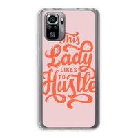 Hustle Lady: Xiaomi Redmi Note 10S Transparant Hoesje
