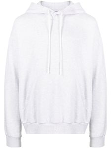 Marcelo Burlon County of Milan hoodie en coton à logo imprimé - Gris