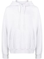 Marcelo Burlon County of Milan hoodie en coton à logo imprimé - Gris