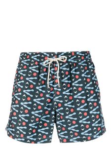 Arrels Barcelona x David Vanadia short de bain Eye - Bleu