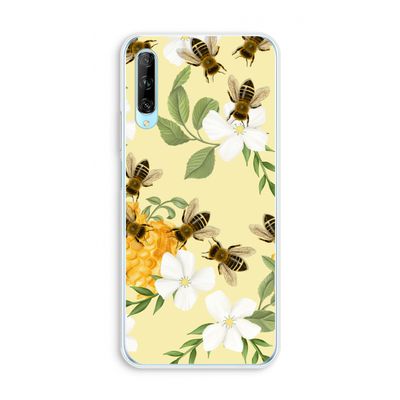 No flowers without bees: Huawei P Smart Pro Transparant Hoesje