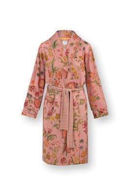 Pip Studio Nisha Kimono Coco Flower Koraal XXL