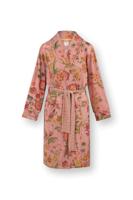 Pip Studio Nisha Kimono Coco Flower Koraal XXL
