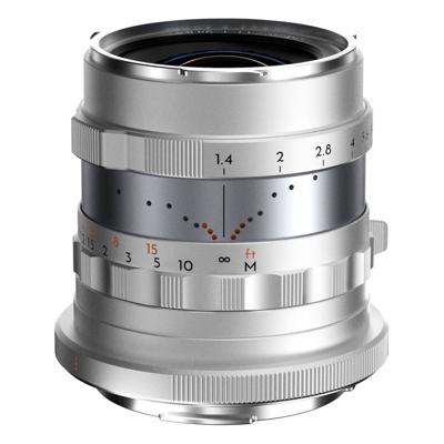 Thypoch Full-frame Simera 28mm F/1.4 voor Fujifilm X mount, zilver