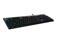 Logitech G G815 LIGHTSYNC RGB Mechanical Gaming Keyboard – GL Clicky toetsenbord Gamen USB QWERTY Engels Koolstof - thumbnail