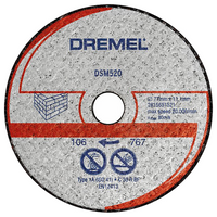 Dremel DSM20 snijschijf voor metselwerk (DSM520) - 2615S520JB - thumbnail