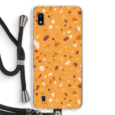 Terrazzo N°24: Samsung Galaxy A10 Transparant Hoesje met koord