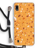 Terrazzo N°24: Samsung Galaxy A10 Transparant Hoesje met koord