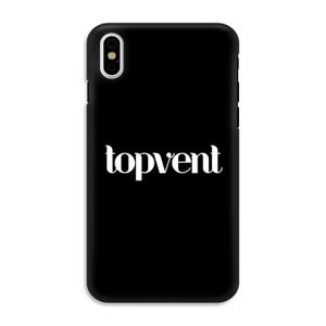 Topvent Zwart: iPhone X Tough Case