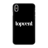 Topvent Zwart: iPhone X Tough Case