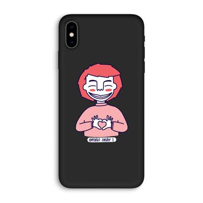 Hartje: iPhone XS Max Biologisch afbreekbaar hoesje