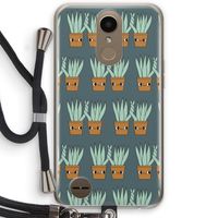 Sansevieria: LG K10 (2017) Transparant Hoesje met koord