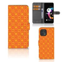 Motorola Edge 20 Lite | Telefoon Hoesje | Batik Oranje