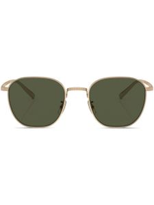 Oliver Peoples lunettes de soleil carrées Rynn - Or