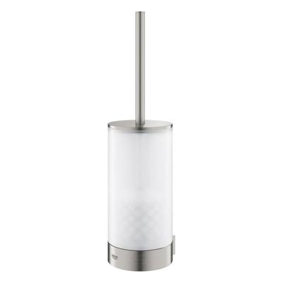 GROHE Selection Toiletborstelhouder - wandmontage - rond - open - supersteel 41076dc0