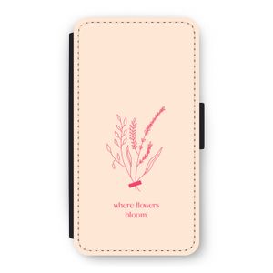 Where flowers bloom: iPhone 11 Pro Flip Hoesje