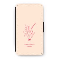 Where flowers bloom: iPhone 11 Pro Flip Hoesje
