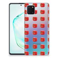 Samsung Galaxy Note 10 Lite | Siliconen Case | Paprika Red