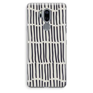 Moroccan stripes: LG G7 Thinq Transparant Hoesje