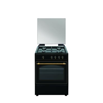 Gasfornuis Vitrokitchen RU6060N NAT 64 L 60 cm Antraciet