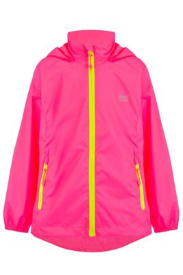 Mac in a sac Mini Regenjas Kinderen Neon Pink 11/13 yrs
