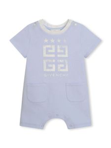 Givenchy Kids pyjama à imprimé 4G - Bleu