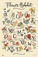 Poster Lily and Val Flowers Alphabet 61x91,5cm