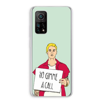Gimme a call: Xiaomi Mi 10T 5G Transparant Hoesje