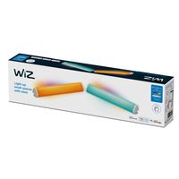 WiZ 8719514554177 Wi-Fi BLE Bar Linear Light EU Dual LED-monitorlamp LED 10.5 W Wit - thumbnail