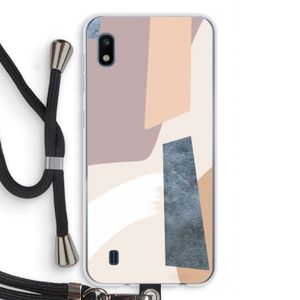 Luca: Samsung Galaxy A10 Transparant Hoesje met koord