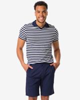 HEMA Herenpolo Liam Donkerblauw (donkerblauw)