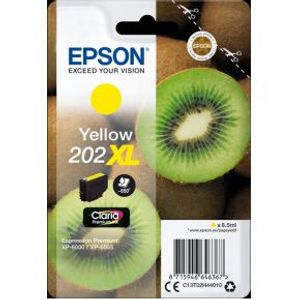 Epson 202XL 8.5ml 650pagina's Geel inktcartridge - [C13T02H44010]