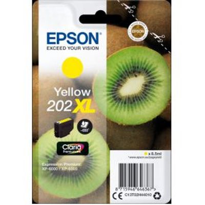 Epson 202XL 8.5ml 650pagina's Geel inktcartridge - [C13T02H44010]