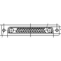 Molex 1727040030 D-sub connector Aantal polen: 27 Soldeerkelk 1 stuk(s) Box