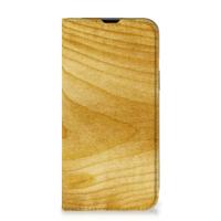 iPhone 14 Book | Wallet Case | Licht Hout