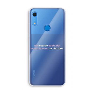 uw waarde daalt niet: Huawei Y6s Transparant Hoesje