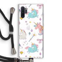 Fantasiewereld: Samsung Galaxy Note 10 Plus Transparant Hoesje met koord