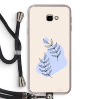 Leaf me if you can: Samsung Galaxy J4 Plus Transparant Hoesje met koord Leaf me if you can: Samsung Galaxy J4 Plus Transparant Hoesje met koord