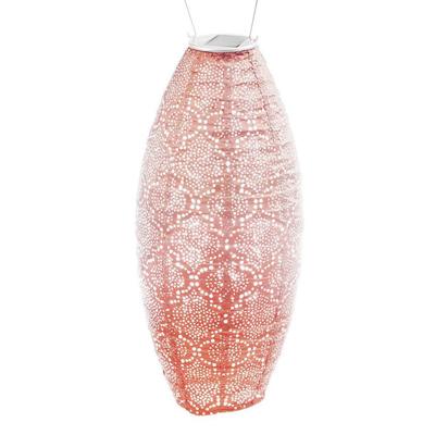 Long Oval dia. 20 cm Bazaar roze lampion - Lumiz