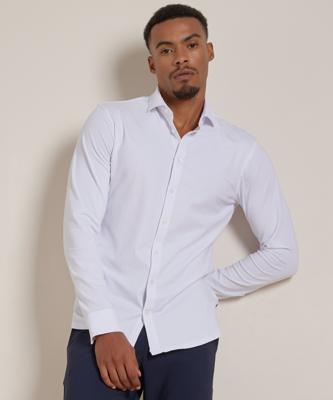 comodo jersey stretch overhemd comodo jersey stretch overhemd