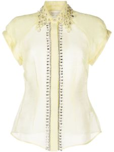 ZIMMERMANN blouse Matchmaker Diamante - Jaune